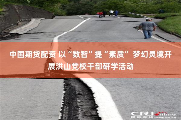中国期货配资 以“数智”提“素质” 梦幻灵境开展洪山党校干部研学活动