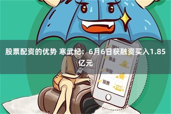 股票配资的优势 寒武纪：6月6日获融资买入1.85亿元