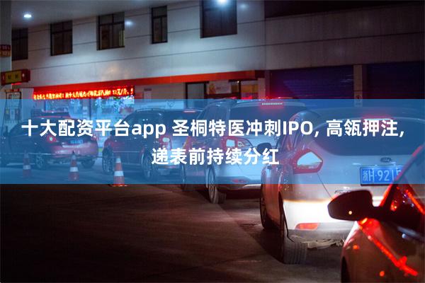 十大配资平台app 圣桐特医冲刺IPO, 高瓴押注, 递表前持续分红