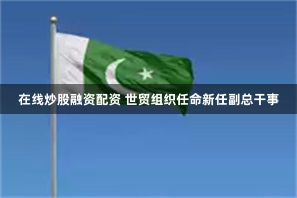 在线炒股融资配资 世贸组织任命新任副总干事