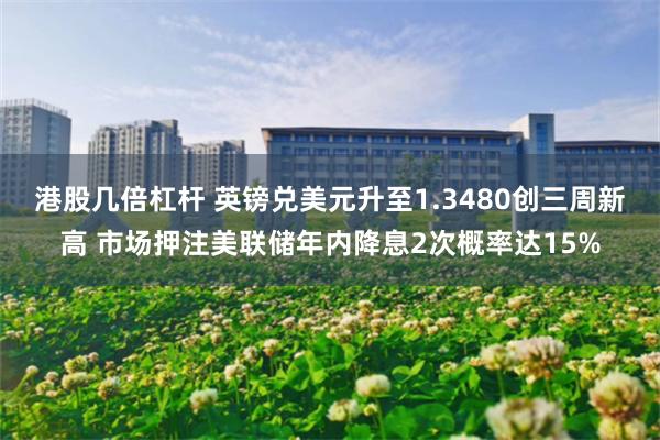 港股几倍杠杆 英镑兑美元升至1.3480创三周新高 市场押注美联储年内降息2次概率达15%